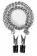 Прищепки для сосков Block Busters Nipple Clamps с цепью - Blush Novelties в Уфе Прищепки для сосков Block Busters Nipple Clamps с цепью - Blush Novelties