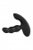 Черный силиконовый стимулятор простаты Levett Nitoc с пультом ДУ - Levett - в Уфе купить с доставкой